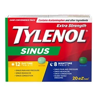 Tylenol* Extra Strength Sinus eZ Tabs - 20'sï¿½ ï¿½