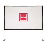 RCA Floor Standing Projection Screen - Silk White - RPJ144