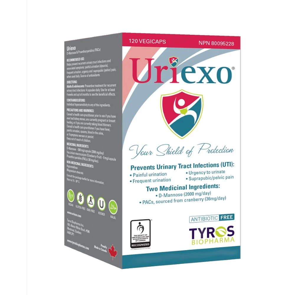 Uriexo Urinary Tract Infections Prevention - 120s