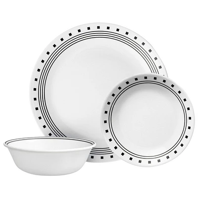 Corelle City Block Dinnerware Set - 12piece