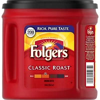 Folgers Classic Roast Ground Coffee - 816g