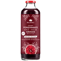 Red Crown Organic Pomegranate Juice with Pulp - 1L