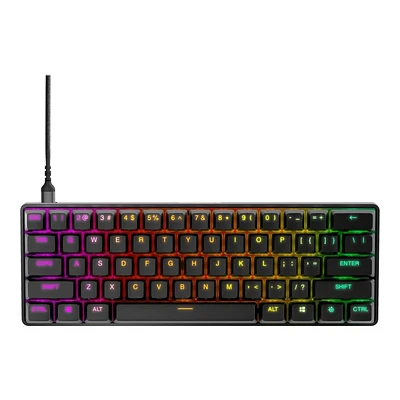 SteelSeries Apex Pro Mini USB Illuminated Keyboard - Black - 62820