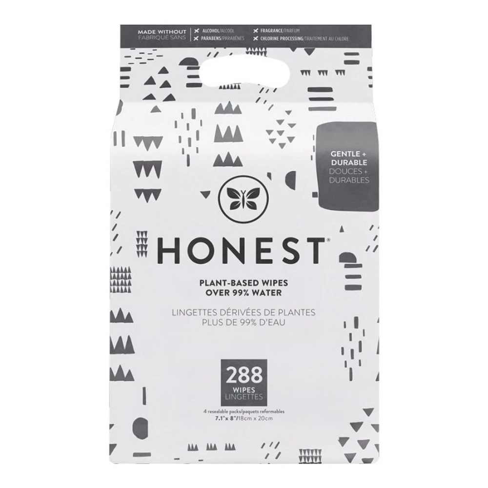 Honest Baby Cleaning Wipes - Pattern Play