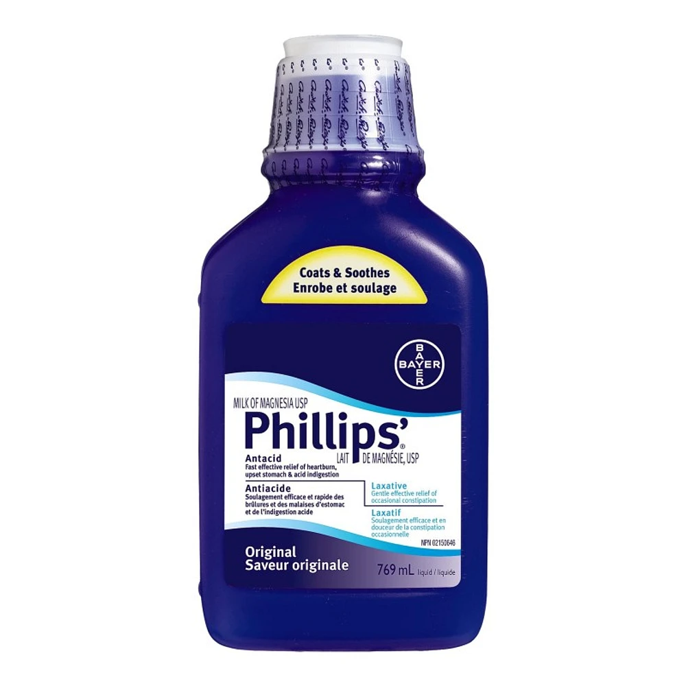 Phillips' Milk of Magnesia Original Liquid - 769 ml