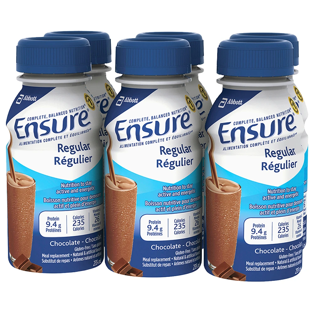 Ensure Regular - Chocolate - 6 x 235ml 