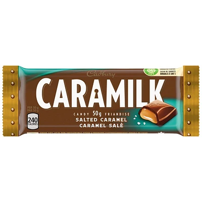 Cadbury Caramilk Chocolate Bar - Salted Caramel - 50g