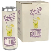 Edna's Collins Non-Alcoholic Cocktail - 4x355ml