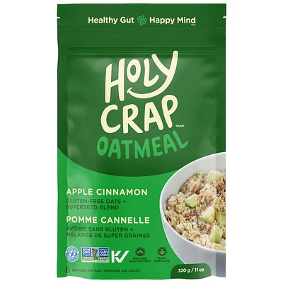 Holy Crap Apple Cinnamon Oatmeal - 320g