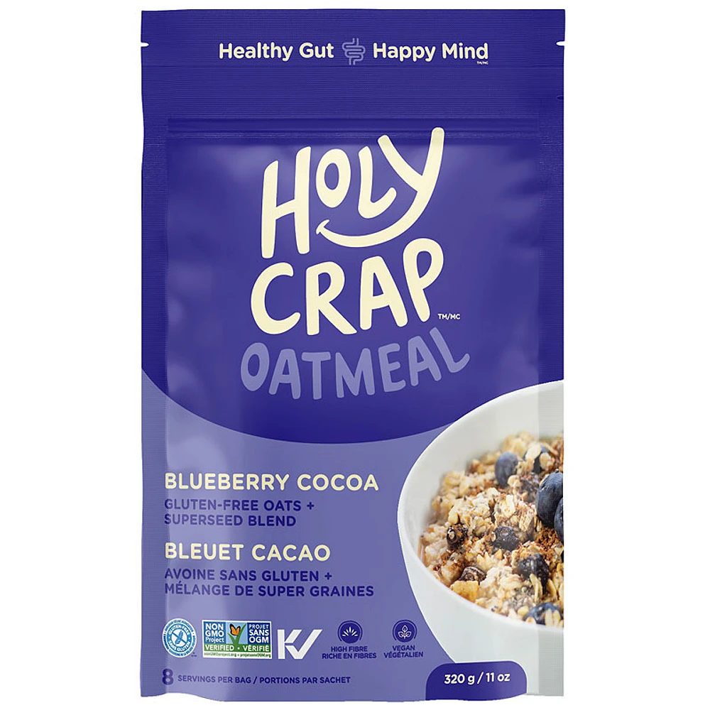 Holy Crap Oatmeal - Blueberry Cocoa - 320g