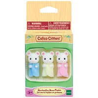 Calico Critters Marshmallow Mouse Triplets