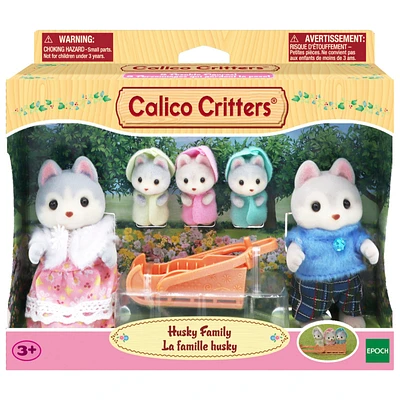 Calico Critters Husky Family