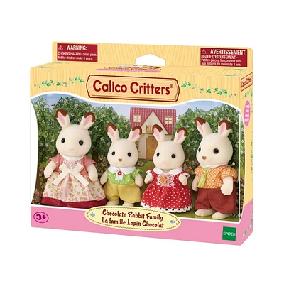 Calico Critters Hopscotch Rabbit Family