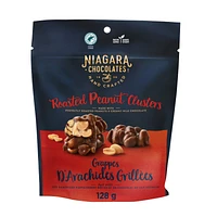 Niagara Milk Chocolate - Roasted Peanut Clusters - 128g