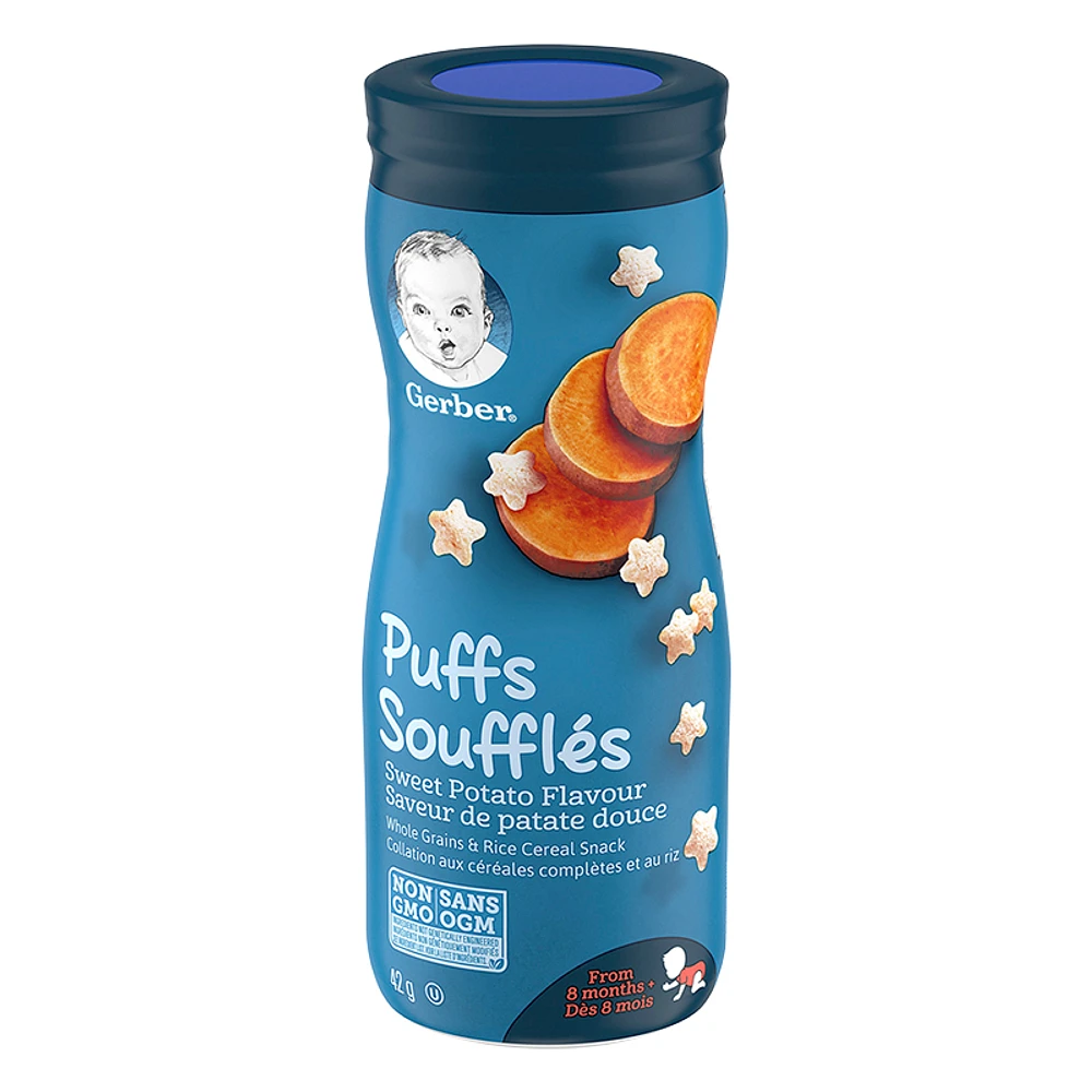 Gerber Toddler Snacks Puffs - Sweet Potato - 42g