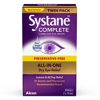 Systane Complete Lubricant Eye Drops Preservative-Free