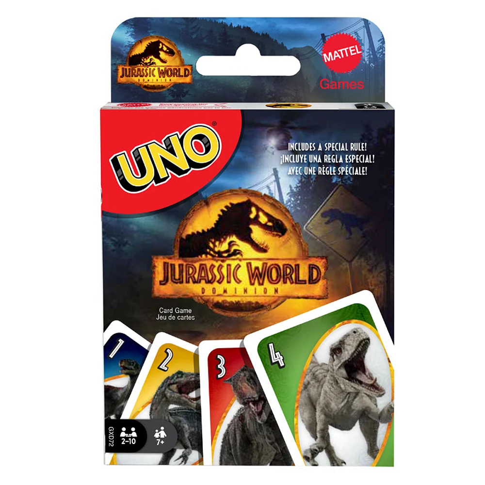 Uno Jurassic World 3