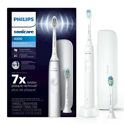 Philips Sonicare 4300 Series Tooth Brush - White - HX3684