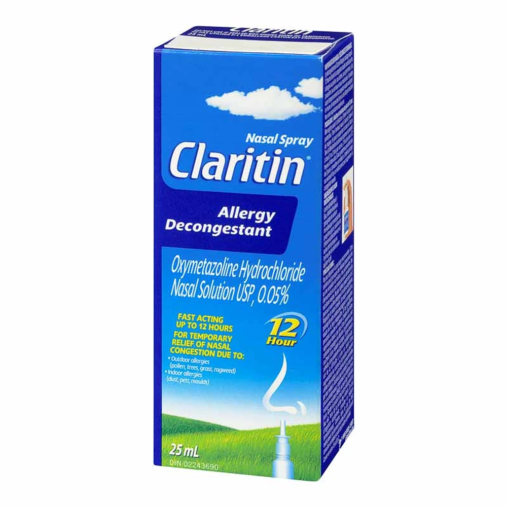 Claritin Allergic Congestion Relief Pump