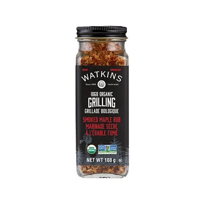 Watkins Grilling Smoked Maple Rub - 108g