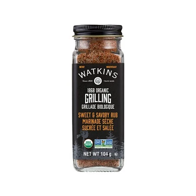 Watkins Grilling Sweet and Savory Rub - 104g