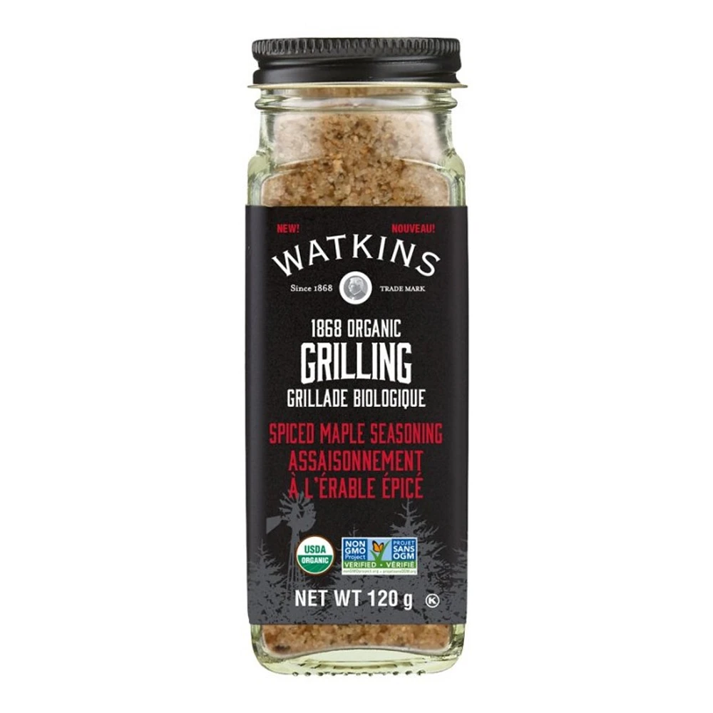 Watkins Grilling Spiced Maple Seasoning - 120g