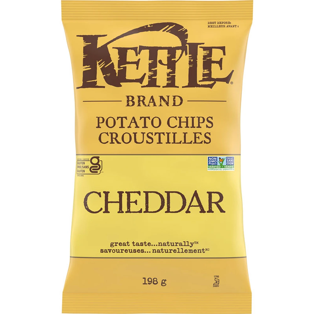 Kettle Chips Cheddar - 198g