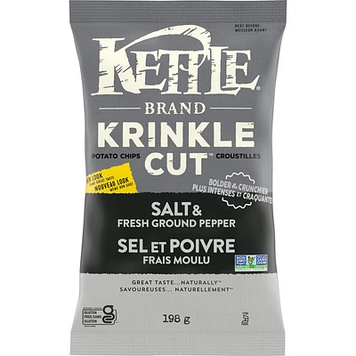 Kettle Chips Salt Pepper - 198g