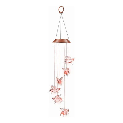 Collection by London Drugs Solar Wind Chime - Pig