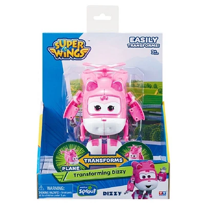 Super Wings Transform Dizzy - 5in