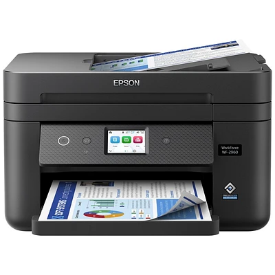 Epson WorkForce WF-2960 Wireless All-in-One Colour Ink-Jet Printer - C11CK60201