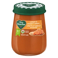 Baby Gourmet Puree - Carrots & Ancient Grains - 113ml