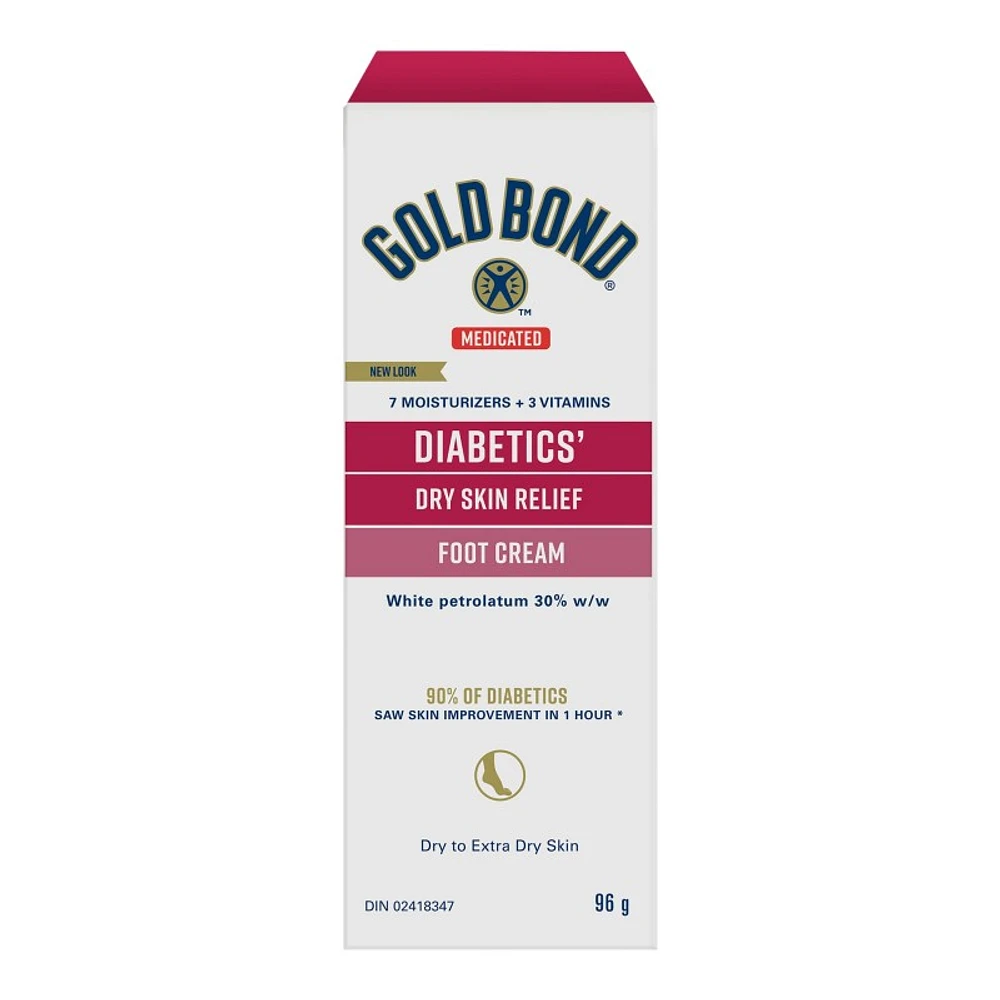 Gold Bond Diabetics Foot Cream - 96g