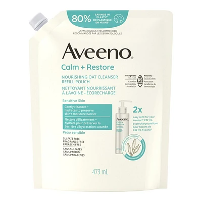 Aveeno Calm + Restore Oat Cleanser - 473ml