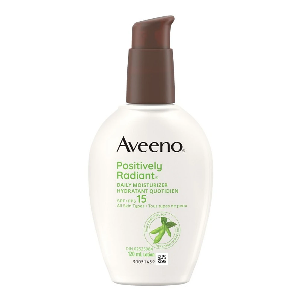 Aveeno Positively Radiant Daily Moisturizer - 120ml