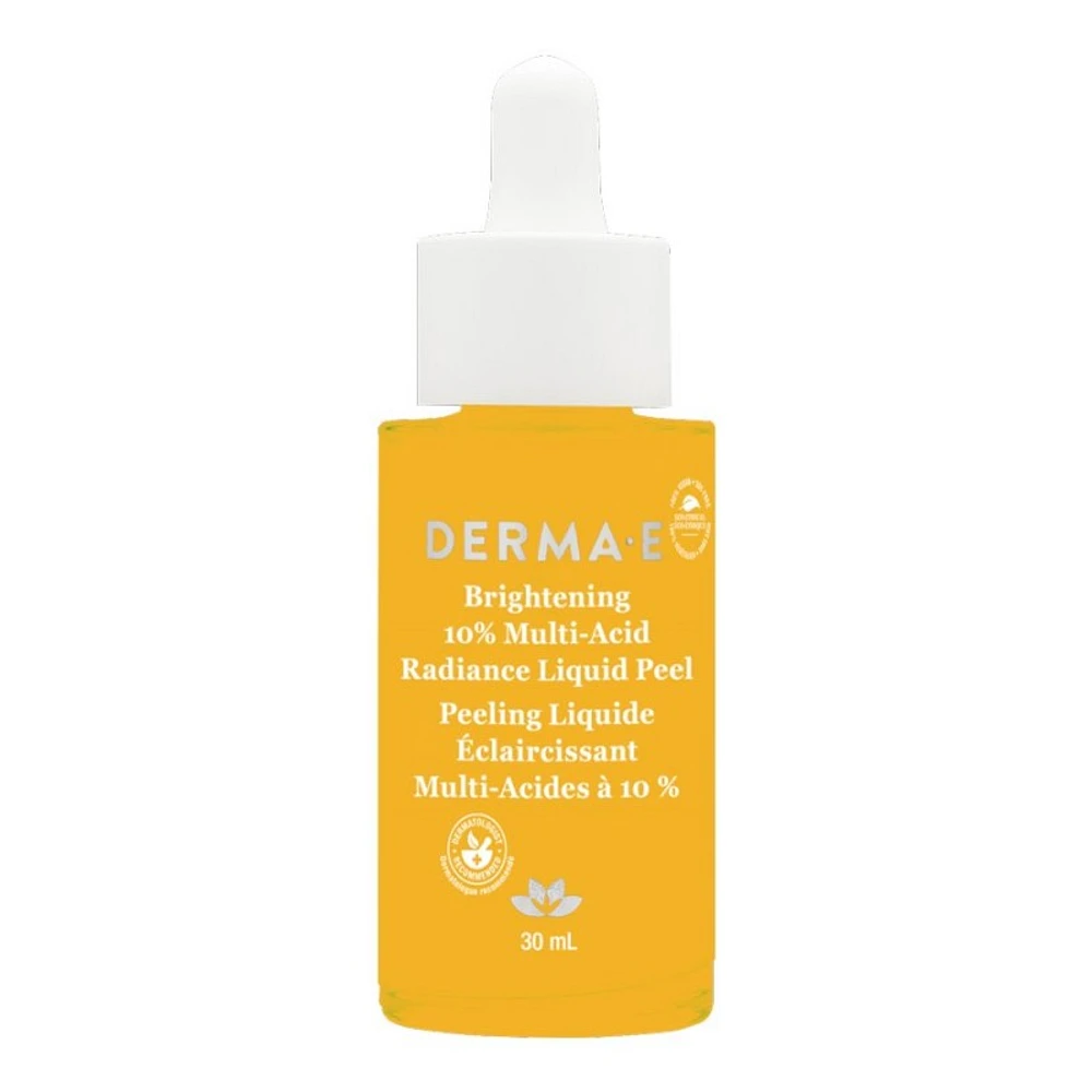 DERMA E Brightening 10% Multi-Acid Radiance Liquid Peel - 30ml