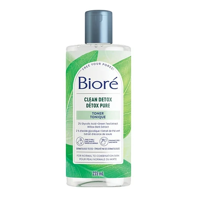 Biore Clean Detox Toner - 235ml