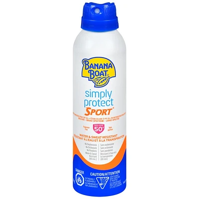 Banana Boat Simply Sport Spray - 141g/SPF50+