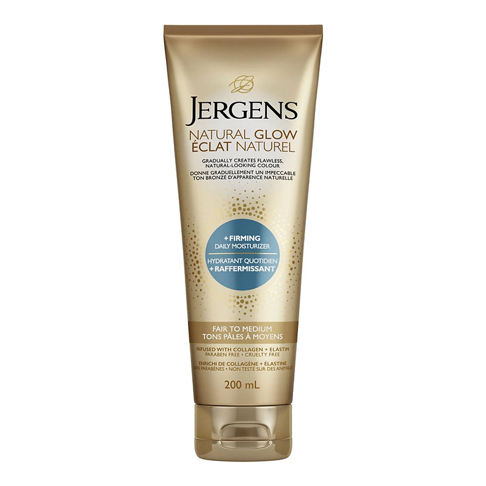 Jergens Natural Glow + Firming Daily Moisturizer - Fair to Medium - 200ml