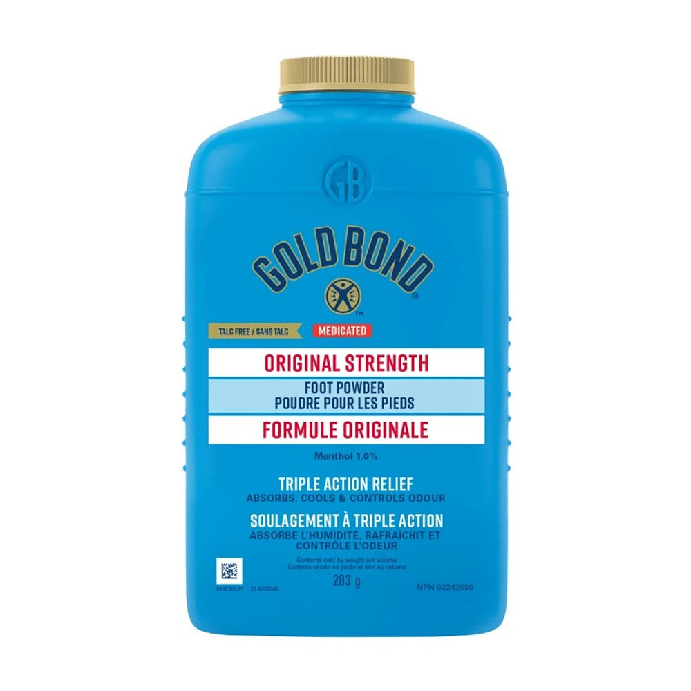 Gold Bond Medicated Original Strength Foot Powder - 283g