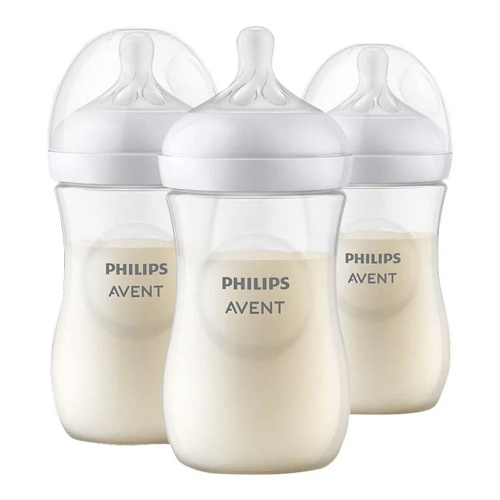 Philips Avent Natural Response Baby Bottle - 260ml - 3 pack