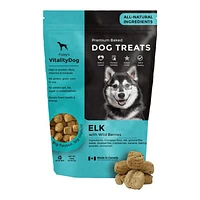 Foley Dog Treat VitalityDog Elk with Wild Berries - 400g