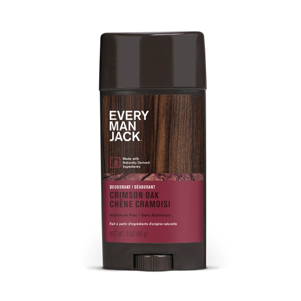 Every Man Jack Deodorant - Crimson Oak - 85g