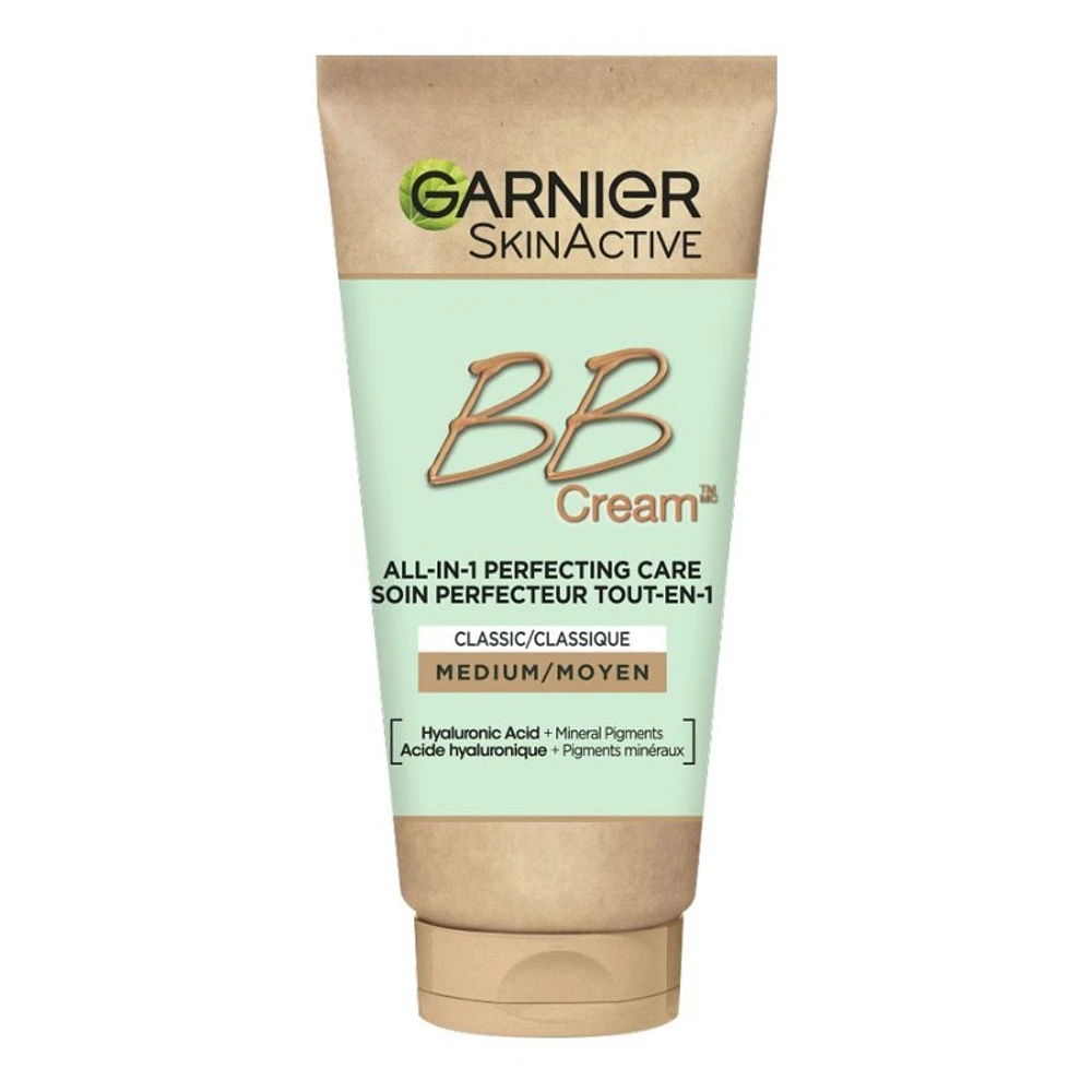 Garnier SkinActive All-In-1 Perfecting Care Classic BB Cream - Medium - 50ml