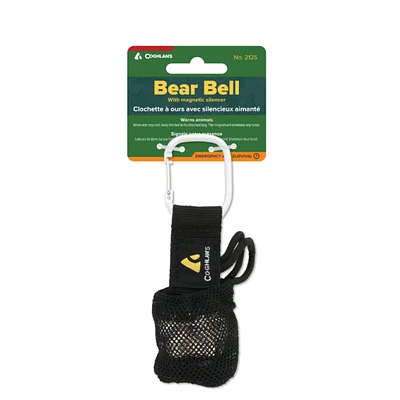 Coghlan's Bear Bell Carabiner with Magnetic Silencer
