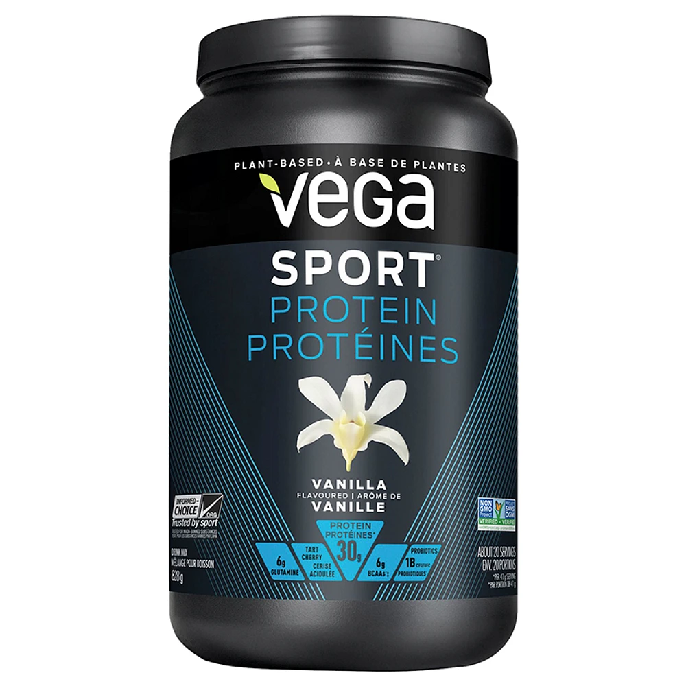 Vega Sport Protein Powder Drink Mix - Vanilla - 828g