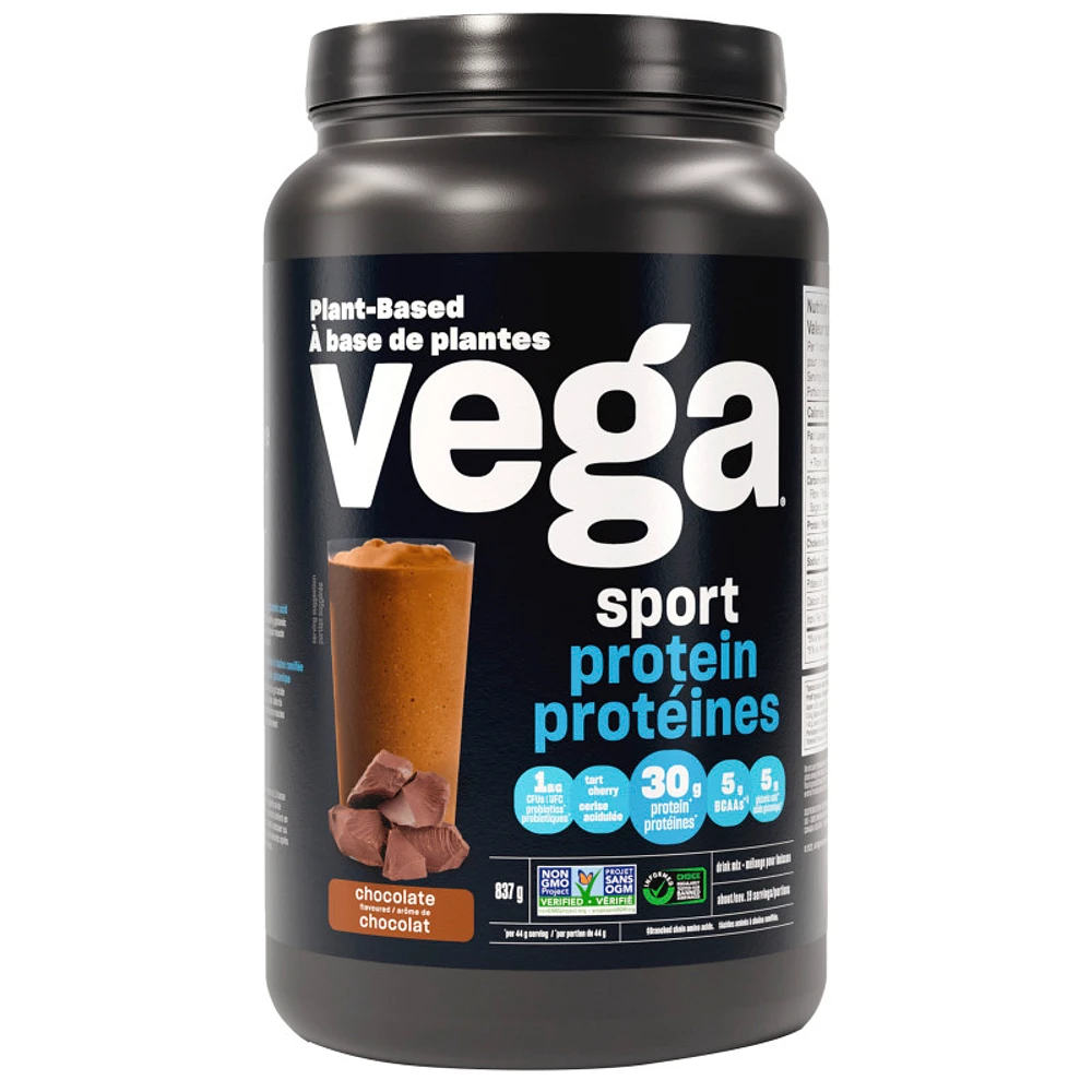 Vega Sport Protein Powder Drink Mix - Chocolate Vanilla - 837g