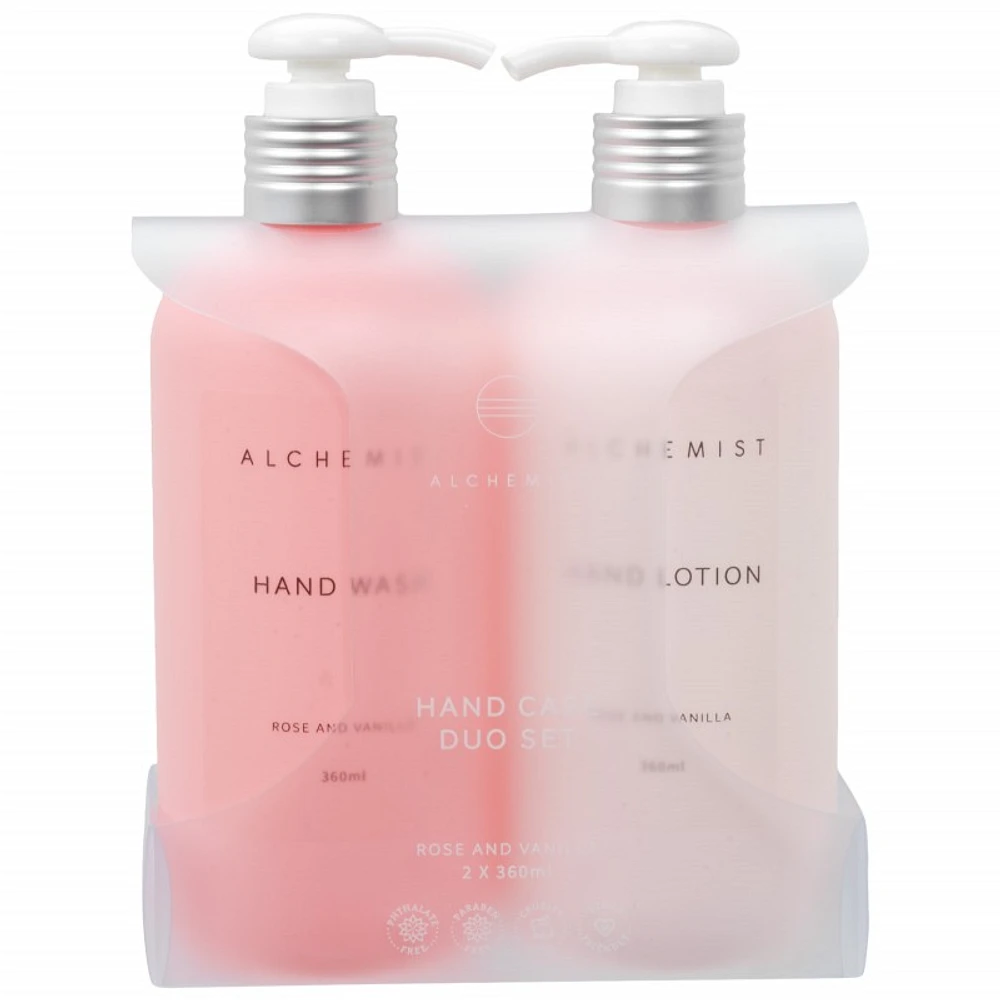 Collection by London Drugs Hand Care Duo Set - Rose/Vanilla - 2x360ml