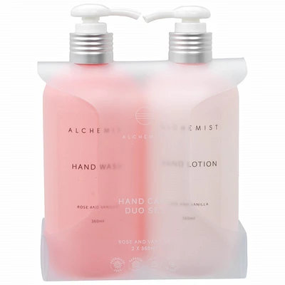 Collection by London Drugs Hand Care Duo Set - Rose/Vanilla - 2x360ml