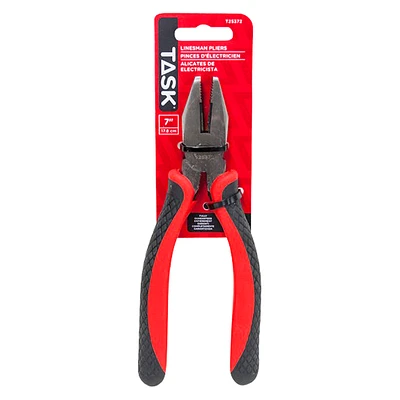 Task Linesman Pliers - 7in